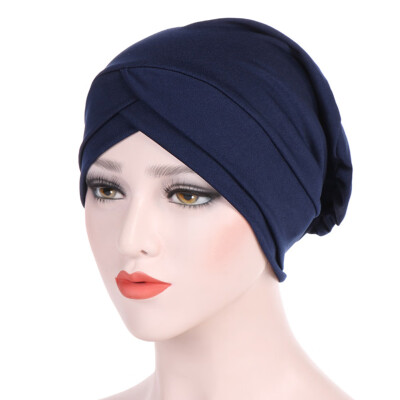 

Women Muslim Hat Cancer Chemo Beanie Ladies Turban Wrap Scarf Cap Head Cover