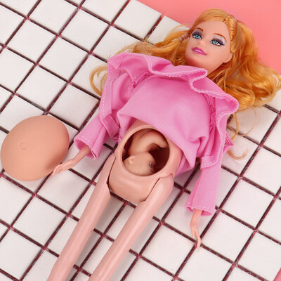 

〖Follure〗Dress Dress Real Pregnant Doll Suit Doll Have A Baby In Her Tummy