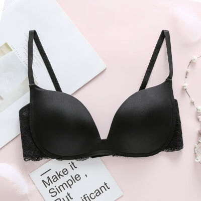 

B Cup Wire Free Bra For Women Ladies 2019 Breathable Sexy Underwear Female Fashion Push Up Bra Comfort Wireless Bra 5 Colors