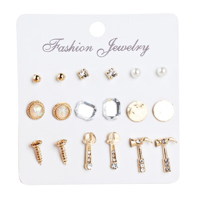 

Boho Stud Earrings Chic Charm Novelty Magic
