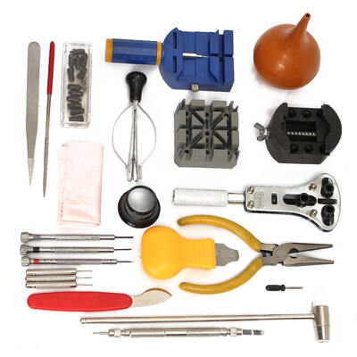 

Watch Repair Tool Kit Battery Replacement Band Link Pin Spring Bar Set Watch Open Tools