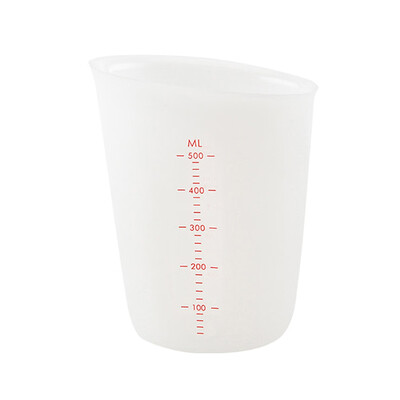 

Silicone Large Capacity Measuring Cup Thicken Flexible Soft Pinch Pour Cup Liquid Measuring Tools