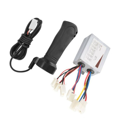 

243648V Motor Brushed Speed Controller Box &Throttle Grip For E-Bike E-Scooter