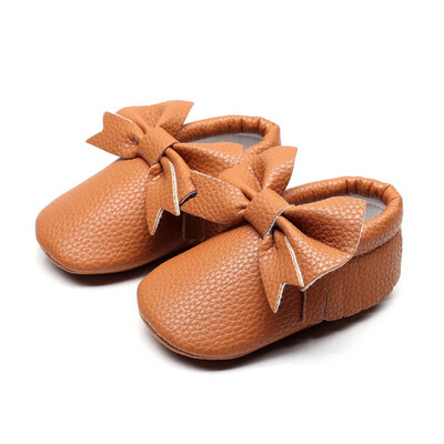 

Newborn Baby Girl Shoes Cute Solid Color Princess Baby Anti-slip On Shoes 0-2T Toddler First Walkers Spring Autumn