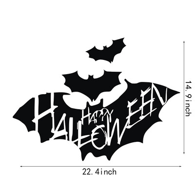 

Luminous Halloween Wall Sticker Noctilucent Skull Hands Wall Decals Decor Fluorescent Glow In The Dark Wall Sticker Home Decor