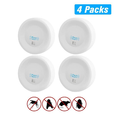 

Ultrasonic Pest Repeller Electronic Pest Control Plug In Non-toxic Indoor &Outdoor Repellent For MosquitoesRatsMiceBedbugsSpid