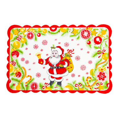 

Toponeto Christmas Decorations Restaurant Hotel Creative Household Goods Table Mat A