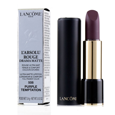 

LANCOME - LAbsolu Rouge Drama Matte Lipstick - 508 Purple Temptation 34g012oz