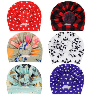 

Baby Girls Kids Toddler Bow Knot Hairband Headband Stretch Turban Head Wrap