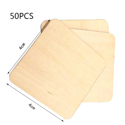 

Diy Painted Wood Chip Green Blank Plaque Creative Decorative Board