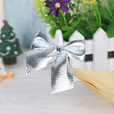 

12x Bow Christmas Xmas Hanging Ornament Bowknot PartyTree Decoration Home Decor