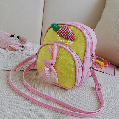 

Tailored School Bag Sequins Cute Rabbit Small Backpack Personality Girl Children Backpack