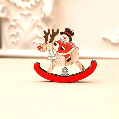 

Tailored Christmas Decorations Christmas Wooden Pendant Bow Wooden Tag