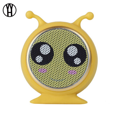 

WH NO6 Mini Cute Animal Bluetooth Speaker Outdoor Music Player Stero Loundspeakers with Magnetic suction function With Mic