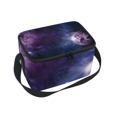 

ALAZA Lunch Box Insulated Lunch Bag Large Cooler Tote Bag Beautiful Space for Men Women Girls Boys