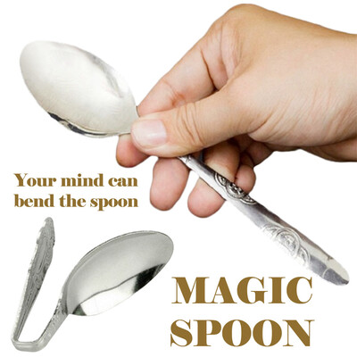

YIWULAMagic Trick Gimmick Perfect Mind Bend Spoon Bending Naughty Joke Kids Toys