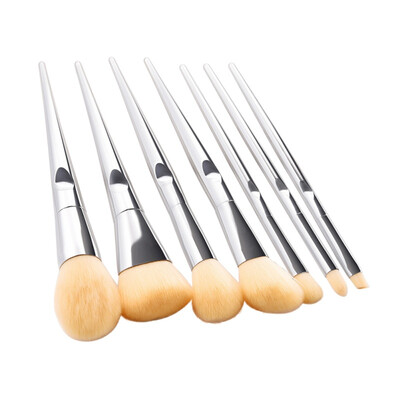 

7pcs Cosmetic Powder Eye Shadow Foundation Blush Blending Beauty Make Up Brush