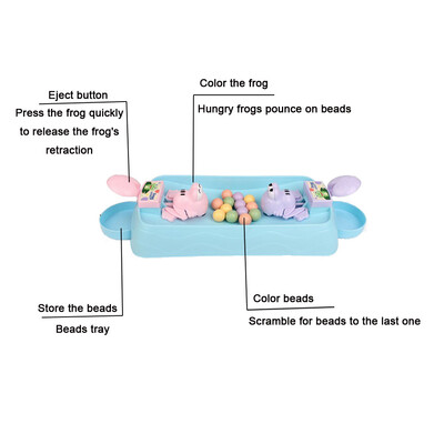 

Tailored Childrens gift fun animalia to beat beads interactive board game
