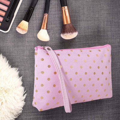 

Gobestart Cotton And Linen Large-Capacity Cosmetic Bag Multi-function Travel Cosmetic Bag