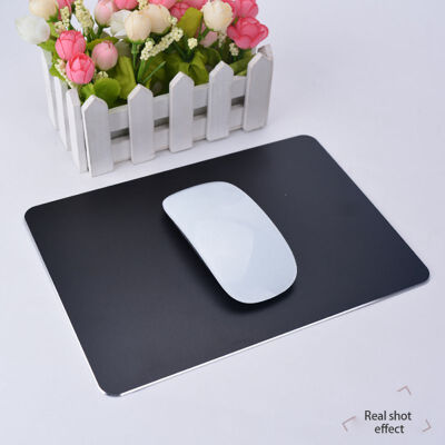 

Metal Aluminum Mouse Pad Mat Hard Soft Magic Fine Double Sided Waterproof Fast And Accurate Control For HomeOffice
