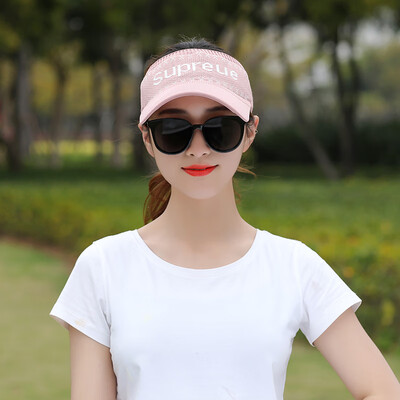 

Empty top hat female summer leisure Korean version of the sun hat sports sun-proof ingato hat outdoor running sun hat