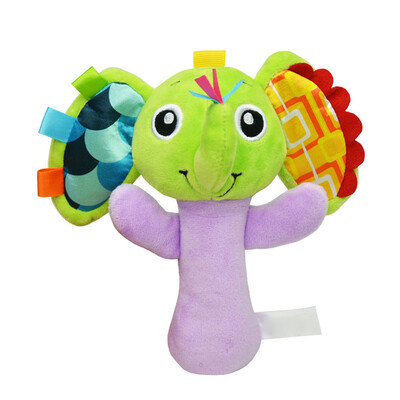 

Tailored Animal Handbells Baby Infant Baby Soft Plush Toys Rattles Educational Dolls Toys