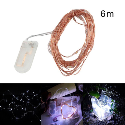 

Fairy Lights Copper Wire LED String Lights Battery Operated Decorative For Home Garden Party Bars Indoor Outdoor Decorations