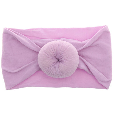 

Baby Girls Circle Headbands Toddler Infant Hair Accessories Clothes Band Turban Solid Girl Hair Accessories Dropshipping