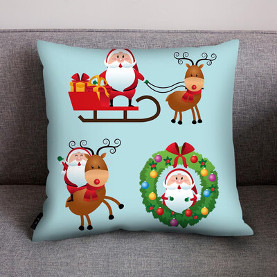 

Tailored Print Pillow Case Polyester Sofa Car Cushion Cover Home Decor