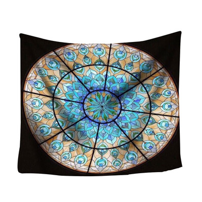 

Toponeto Colorful Print Tapestry Art Room Notre Dame Wall Hanging Tapestry Art Nature