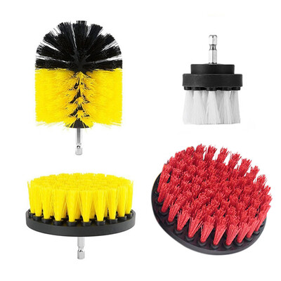 

Gobestart 4Pcs Grout Power Scrubber Cleaning Brush Tub Cleaner Combo Tool Kit