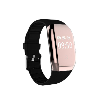 

066" OLED Water-Proof BT40 Smart Wrist Band Touch Screen Smart Bracelet Fitness Tracker Heart Rate Pedometer Sleep Monitor for I