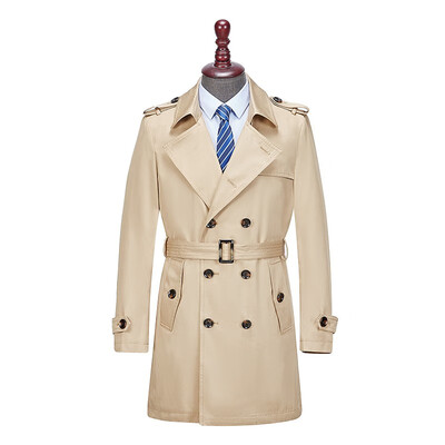 

BGEAROD Business Casual Fashion Double Row Three Women Mens Windbreaker Jacket