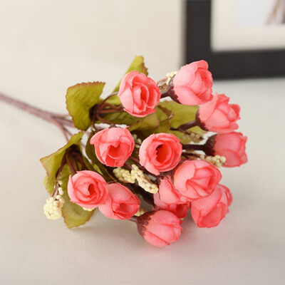 

15 Flower Heads Camellia Magnolia Floral Wedding Peony Bouquet Hydrangea Home Party Decor