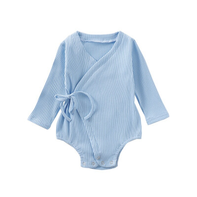 

Autumn Clothes for Infant Baby Clothes Long Sleeve Solid Print Rompers Kids Girls Boys Clothes Jumpsuit Clothes Newborns Baby