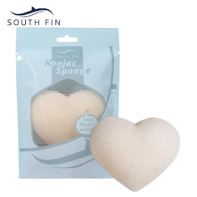 

SOUTH FIN 100 Natural Konjac Sponge Puff Face Washing Facial Cleaning Tool Deep Cleansing
