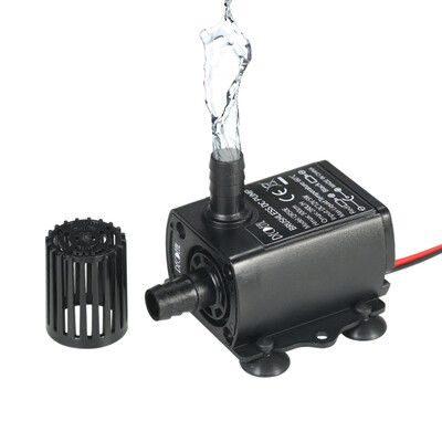 

Decdeal DC12V 5W Ultra-quiet Mini Brushless Water Pump Waterproof Submersible Fountain Aquarium Circulating 280LH Lift 300cm