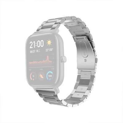 

〖Follure〗Stainless Steel Replacement Metal Wristband Watch Band Strap for AMAZFIT GTS