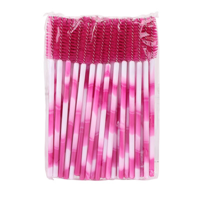 

New 50Pcs Eyelash Brushes Makeup Brushes Disposable Mascara Wands Applicator Spoolers Eye Lashes Cosmetic Brush Makeup Tools