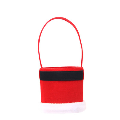 

Siaonvr Christmas Sled Shape Portable Candy Bag Cartoon Deer Pattern Apple pouch Snowman