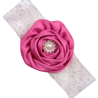 

Baby Sweet Accessories Girls Lace Flower Design Headband Headwears Apparel Photography Prop Party Gifts 0-36M
