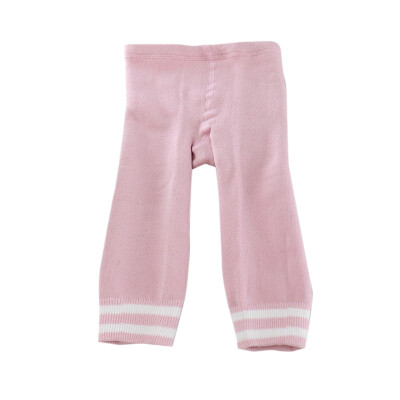 

Baby Girls Boys Autumn Winter Striped Clothing Pencil Pants New Kids Children Cotton thickening Terry Warm Elastic Full Pants