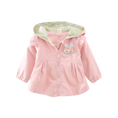 

Baby Outwear 2019 New Winter Baby Girls fashion cartoon hooded Coats Cute Baby Jackets Kids Girls Clothes For Children Clothing