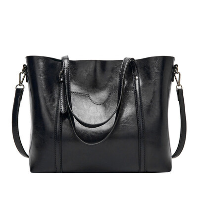 

Fashion Women Solid Color Faux Leather Crossbody Shoulder Bag Handbag Tote Pouch