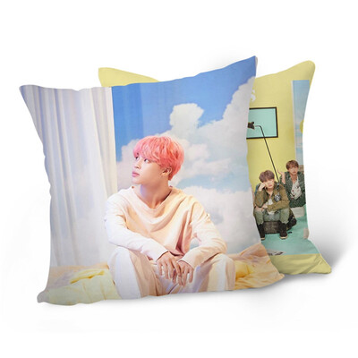 

Kpop BTS Bangtan Boys LOVE YOURSELF Answer Pillow Case Car Sofa Cushion Cover