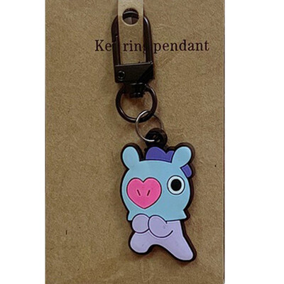 

CAR-TOBBY Kpop BTS Keychain TATA KOYA Pendant Keyring Key Chain Bag Hang in Tracked