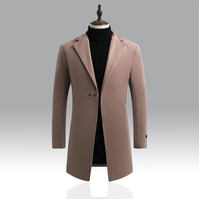 

Toponeto Mens New Winter Style Fashionable Warm Snowflake Windbreaker Coat Pure Coat