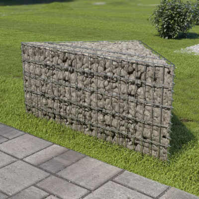 

Gabion Planter Galvanized Steel 295"x295"x197"