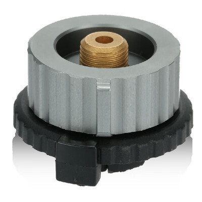 

Outdoor Camping Stove Conversion Head Convert Adapter Nozzle Gas Bottle Screw for Long Butane Gas Cartridge