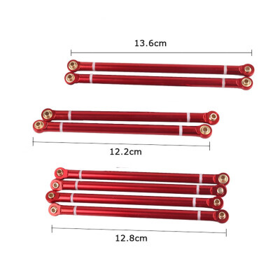 

8 Pcs Metal Tie Rod Set For 110 RC Crawler Car SCX 10 RC Car Spare Part Upgrade